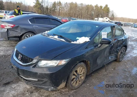2015 Honda Civic Ex z USA, uszkodzony, nr VIN 19XFB2F83FE246764